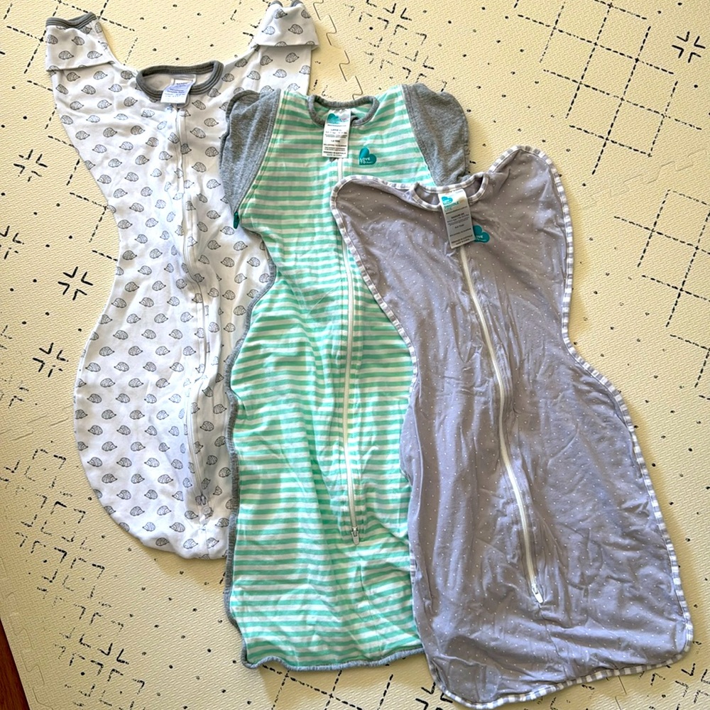 Swaddles for baby.  Or sleeper sacks